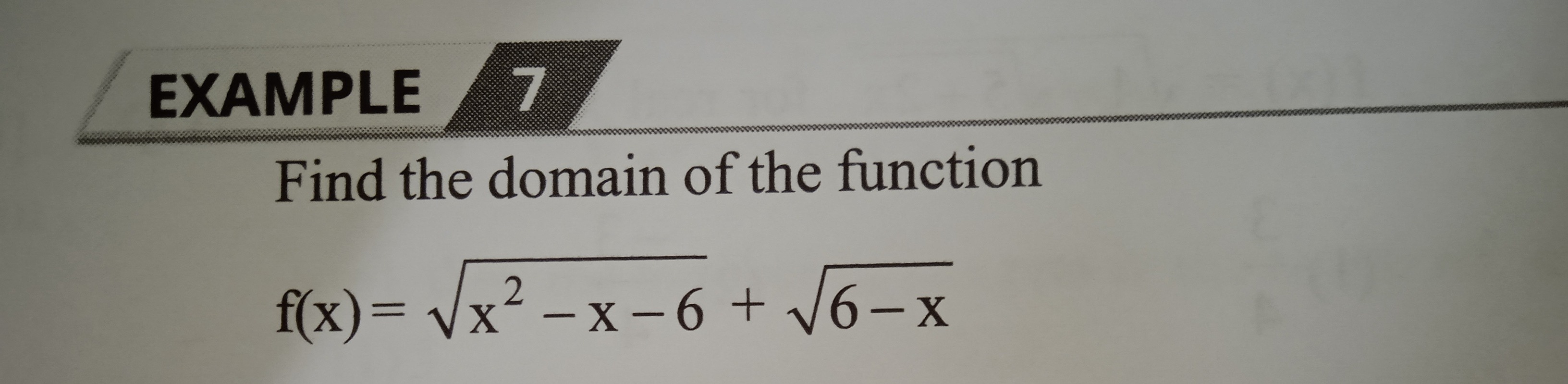 Visual representation for calculus