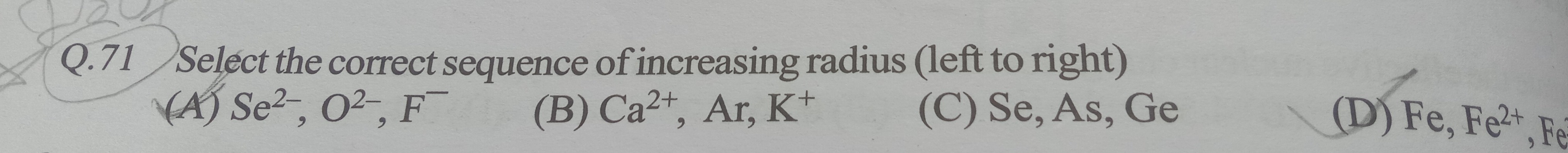 Visual representation for Chemistry