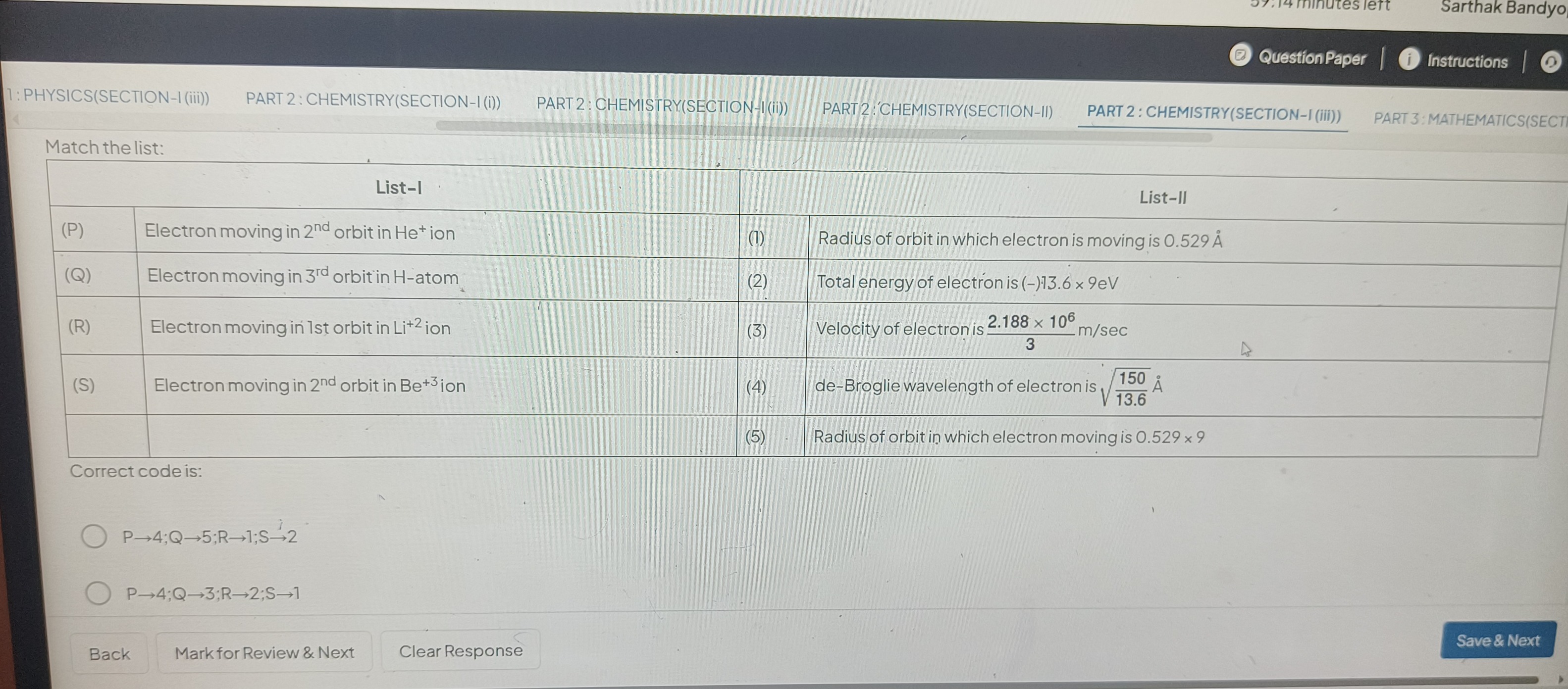Visual representation for Physics