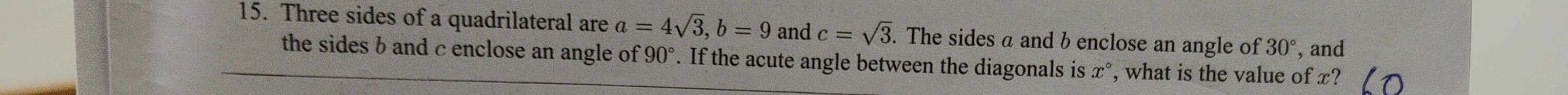Visual representation for Geometry