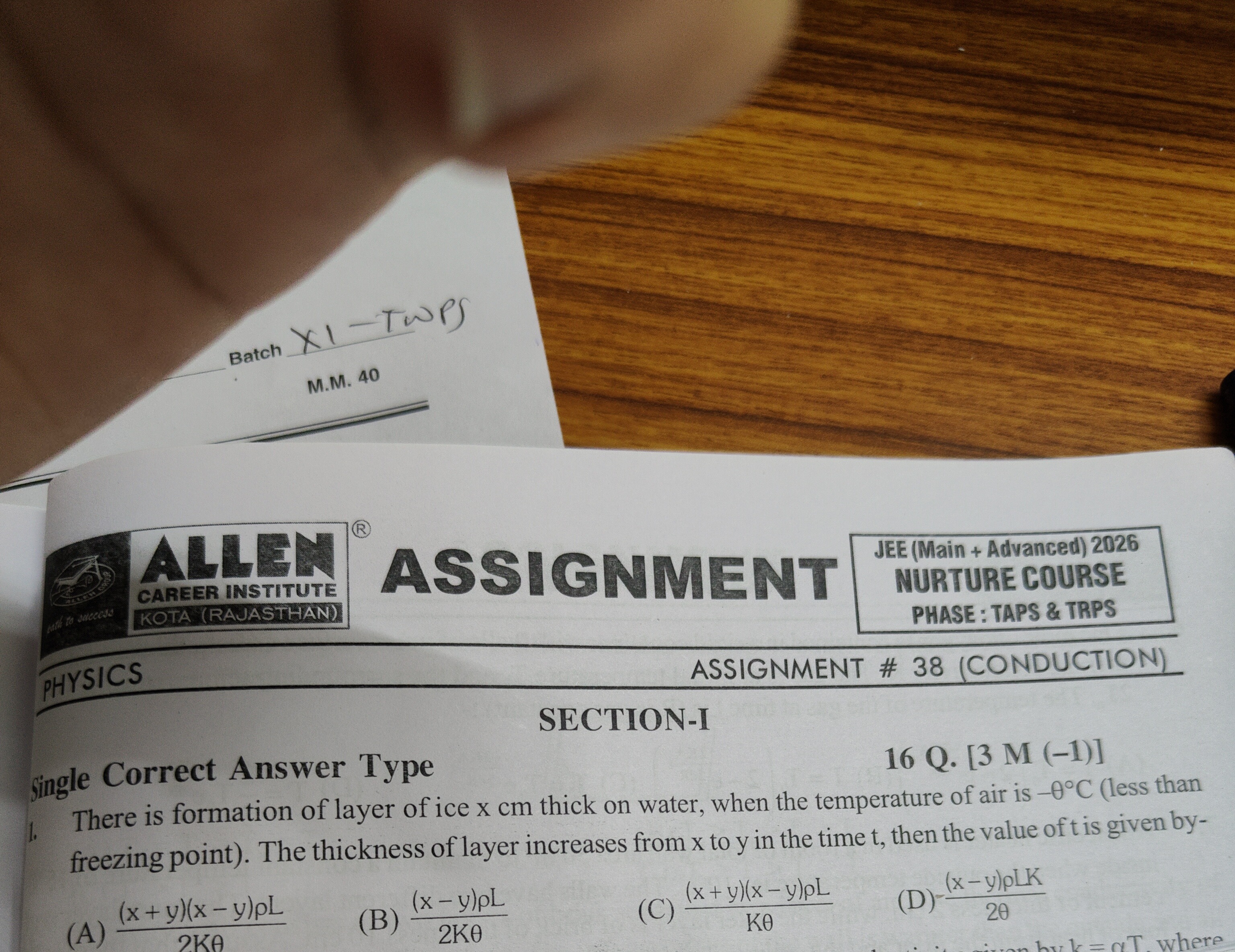 Visual representation for Physics