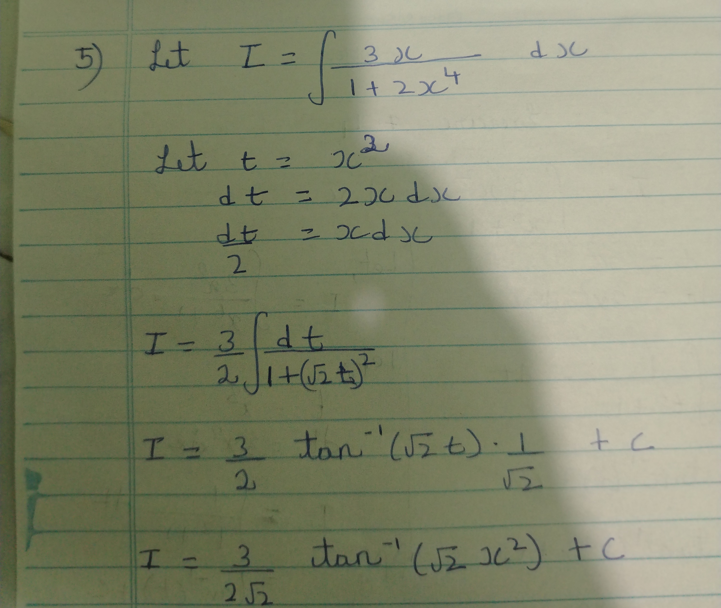 Visual representation for Mathematics