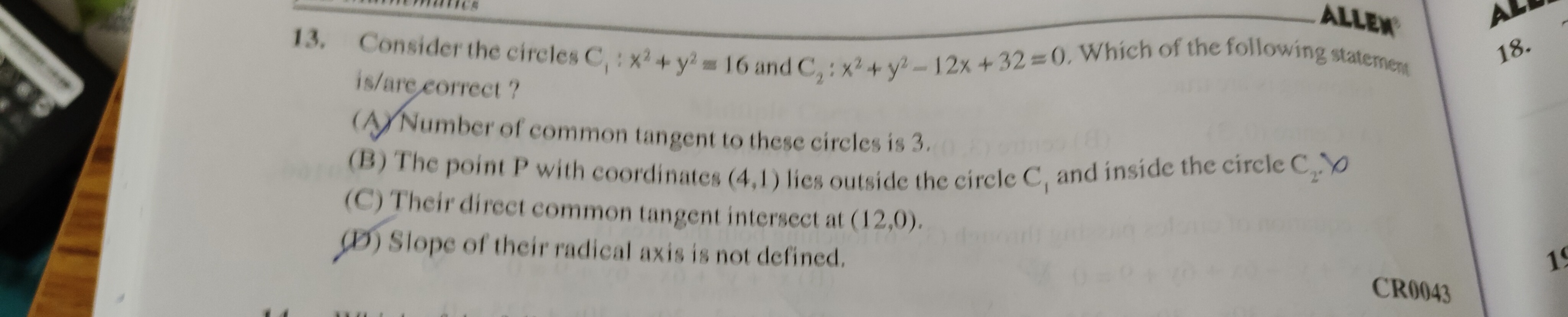 Visual representation for Mathematics