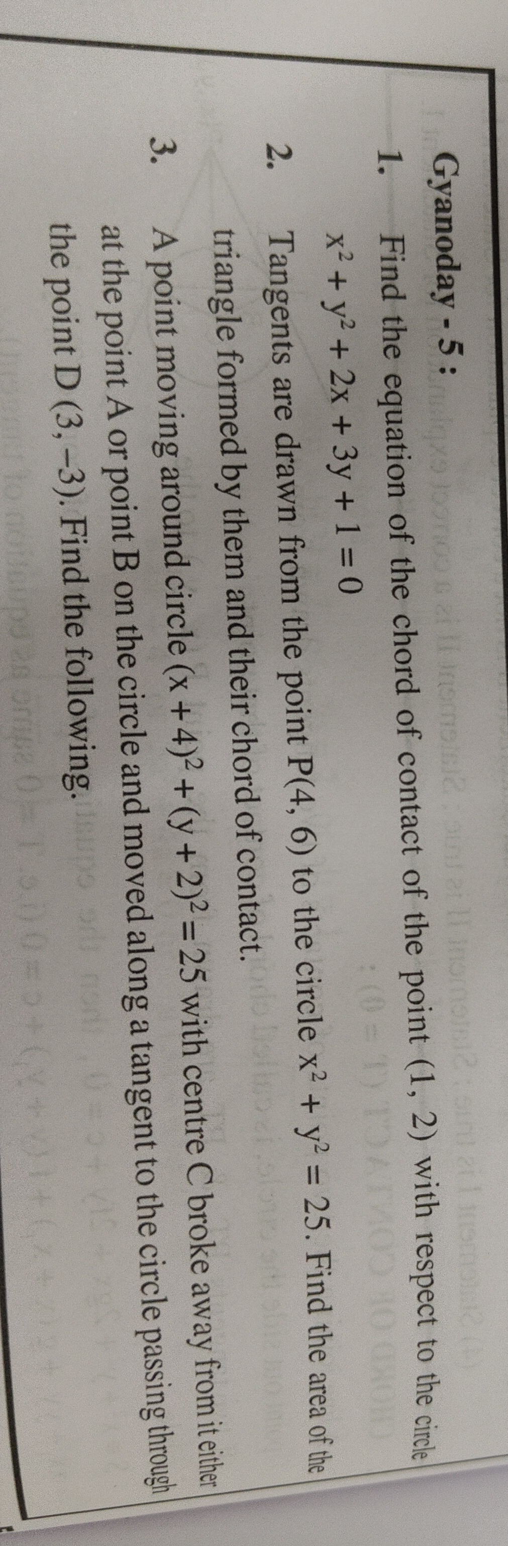 Visual representation for Mathematics