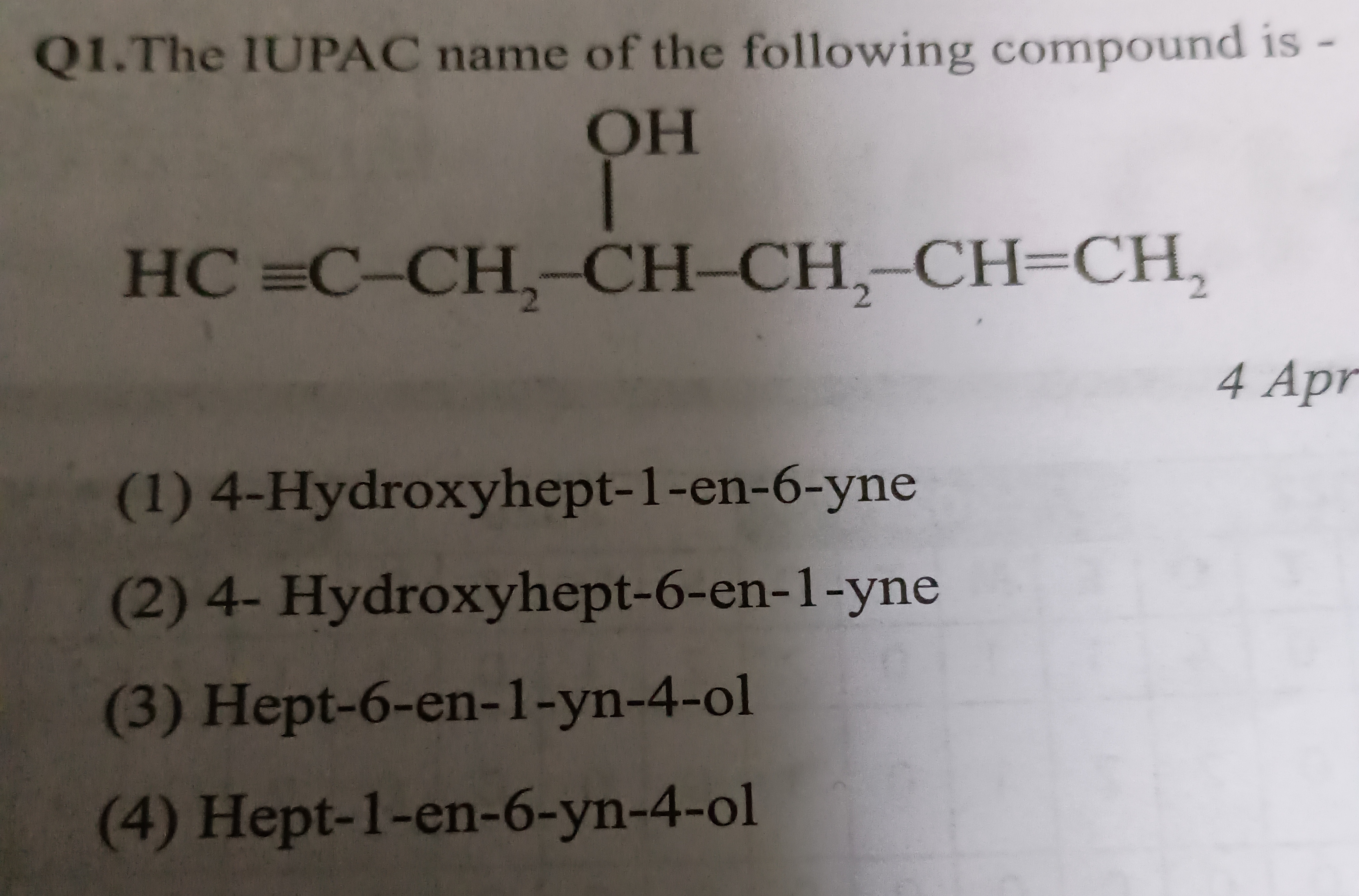 Visual representation for Chemistry