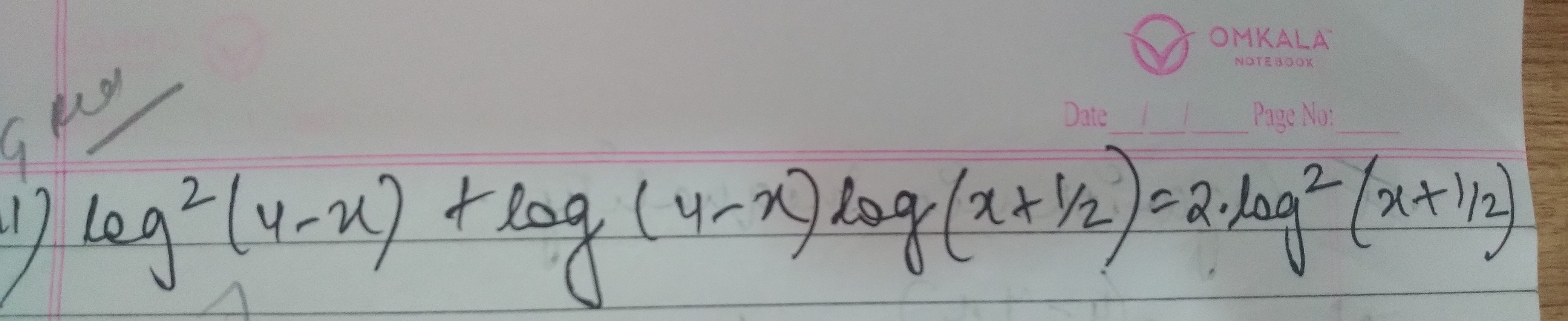 Visual representation for Mathematics