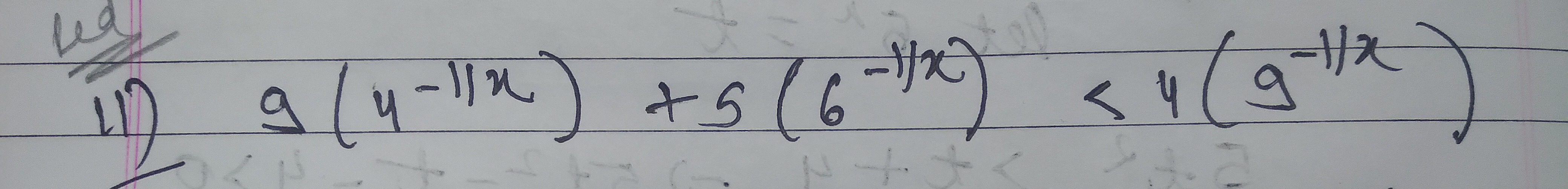 Visual representation for Mathematics