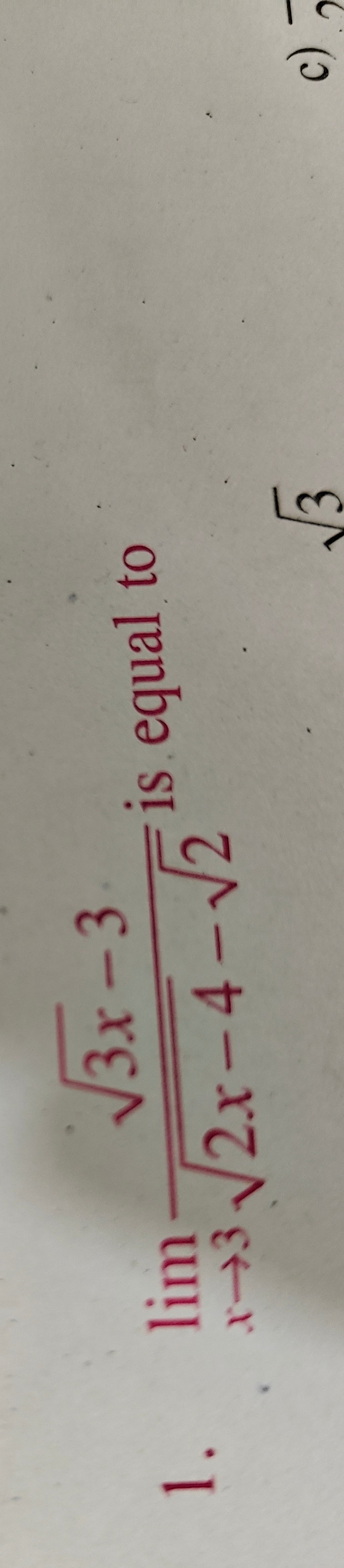 Visual representation for Mathematics