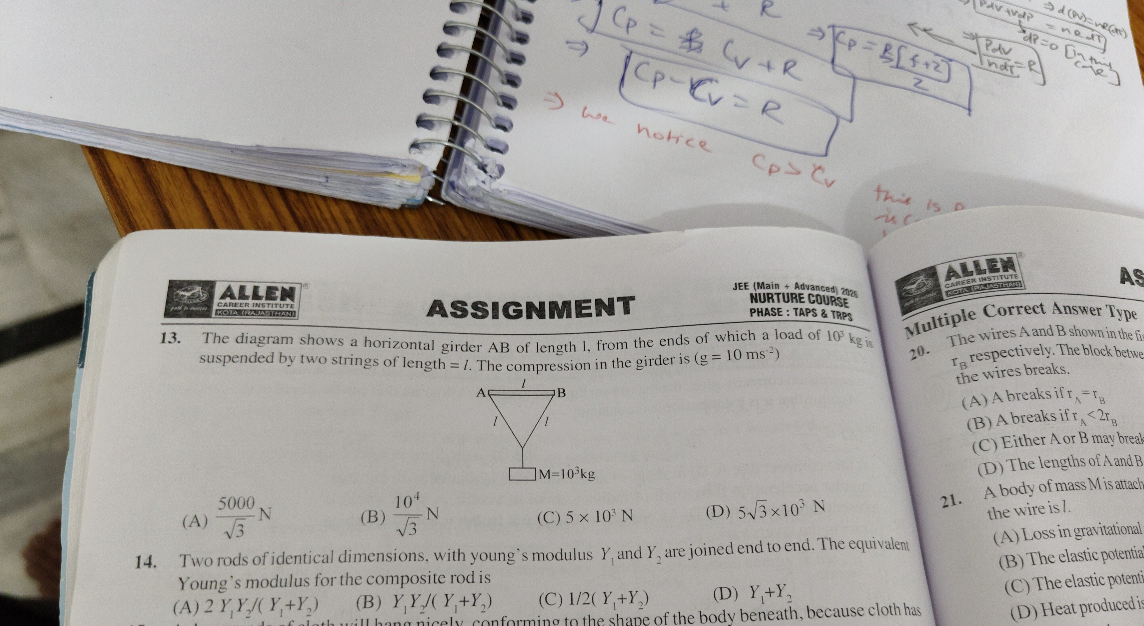 Visual representation for Physics