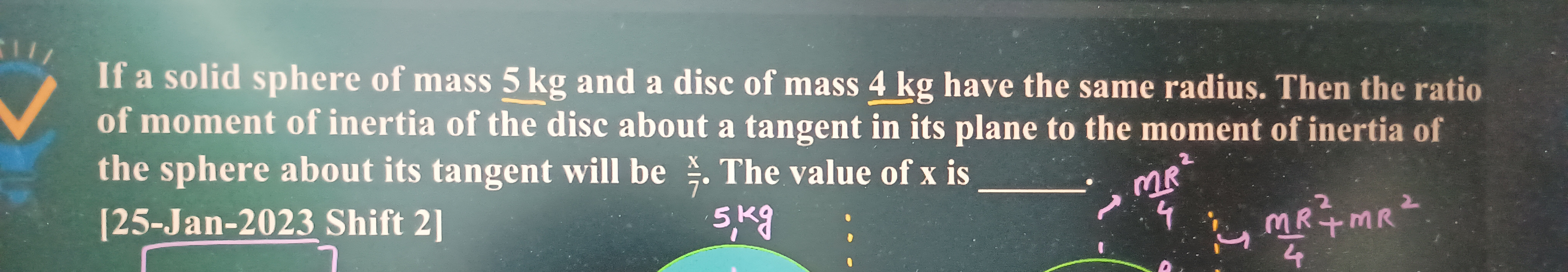 Visual representation for Physics