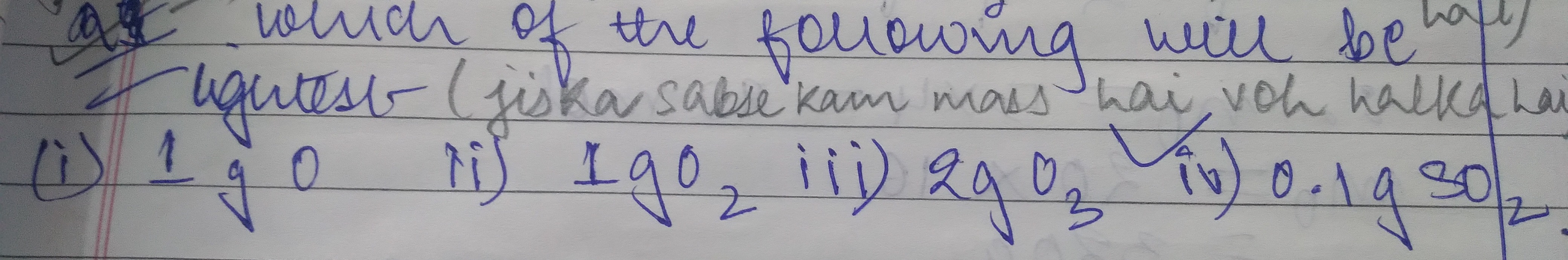 Visual representation for Chemistry