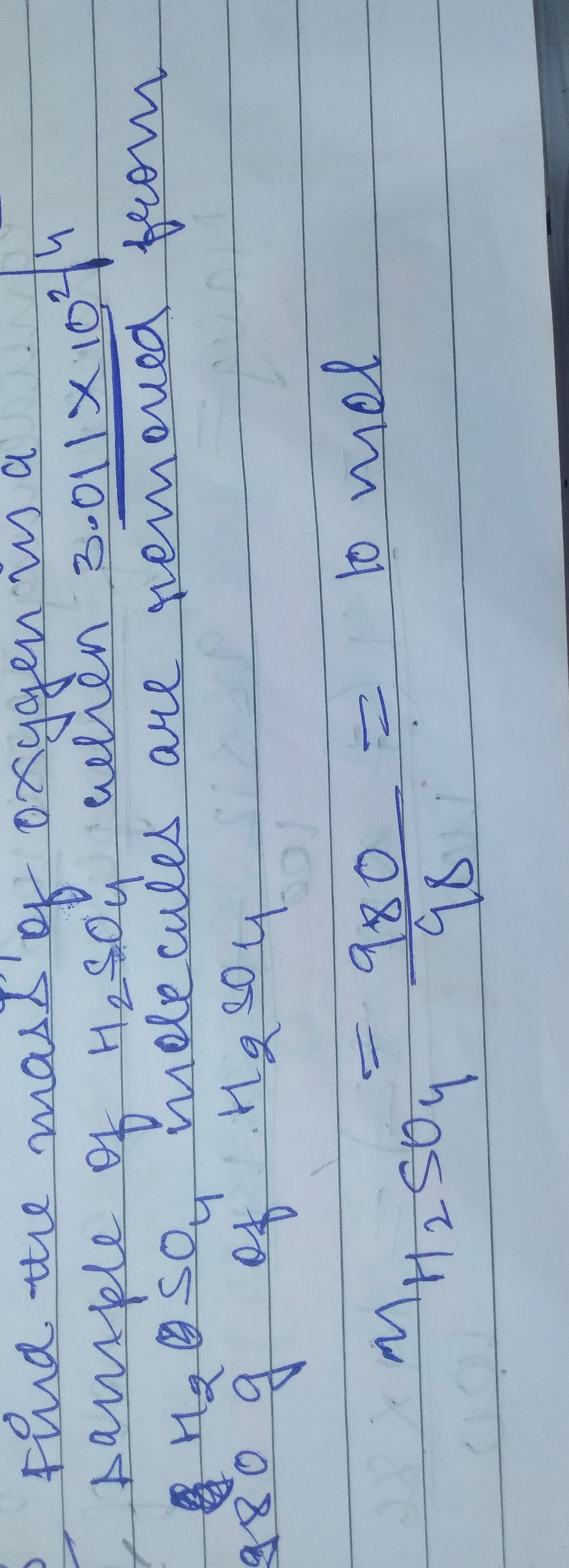 Visual representation for Chemistry