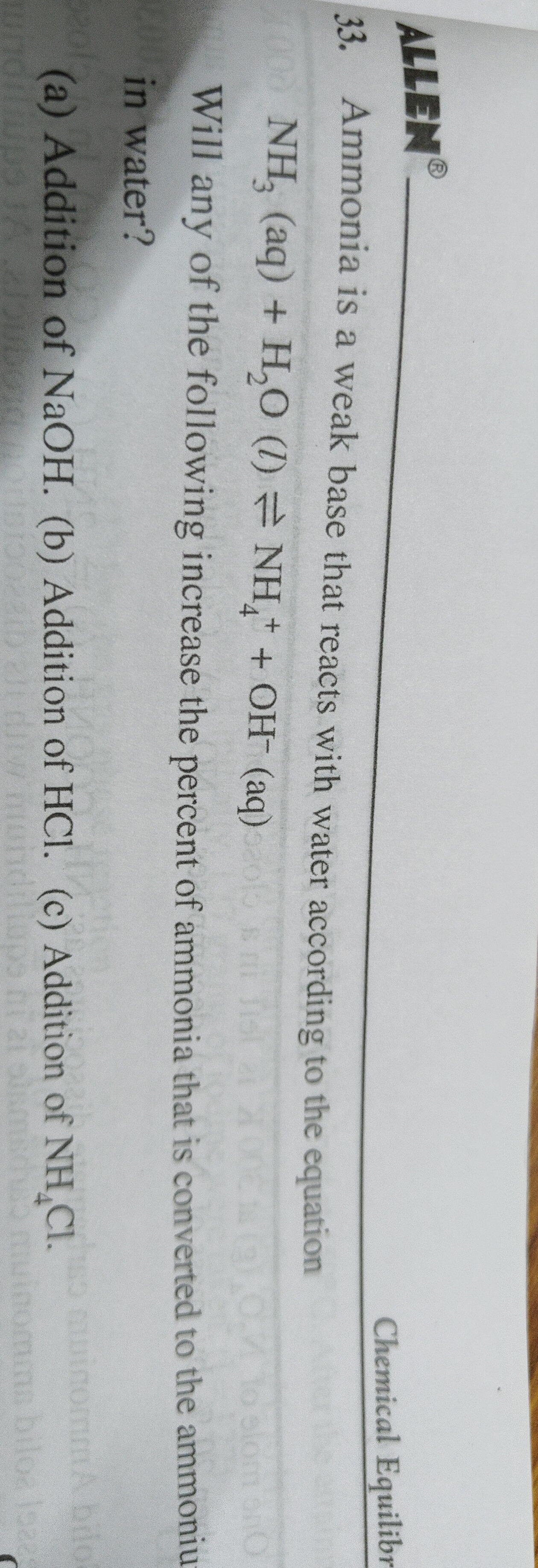 Visual representation for Chemistry