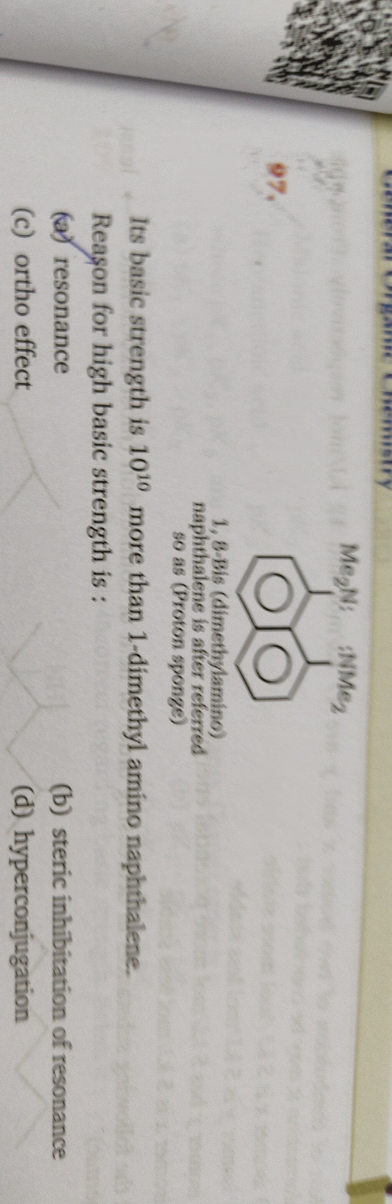 Visual representation for General Organic Chemistry