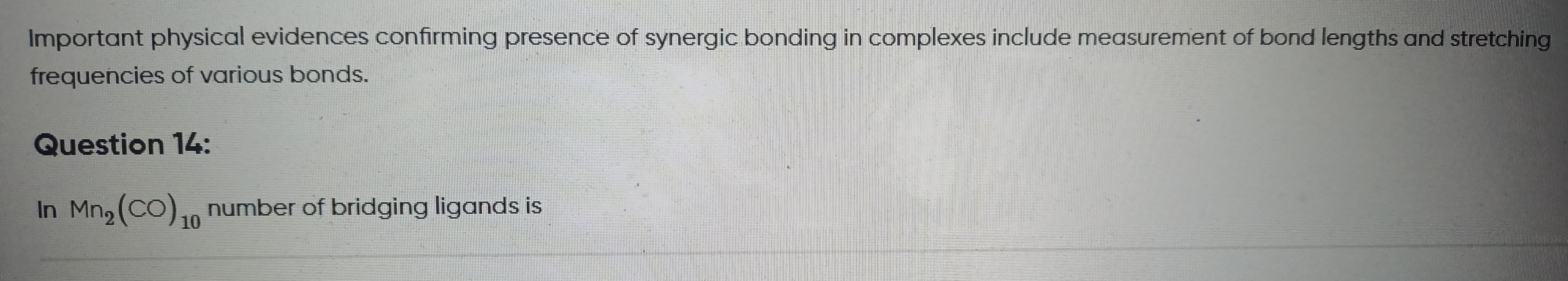 Visual representation for Chemistry