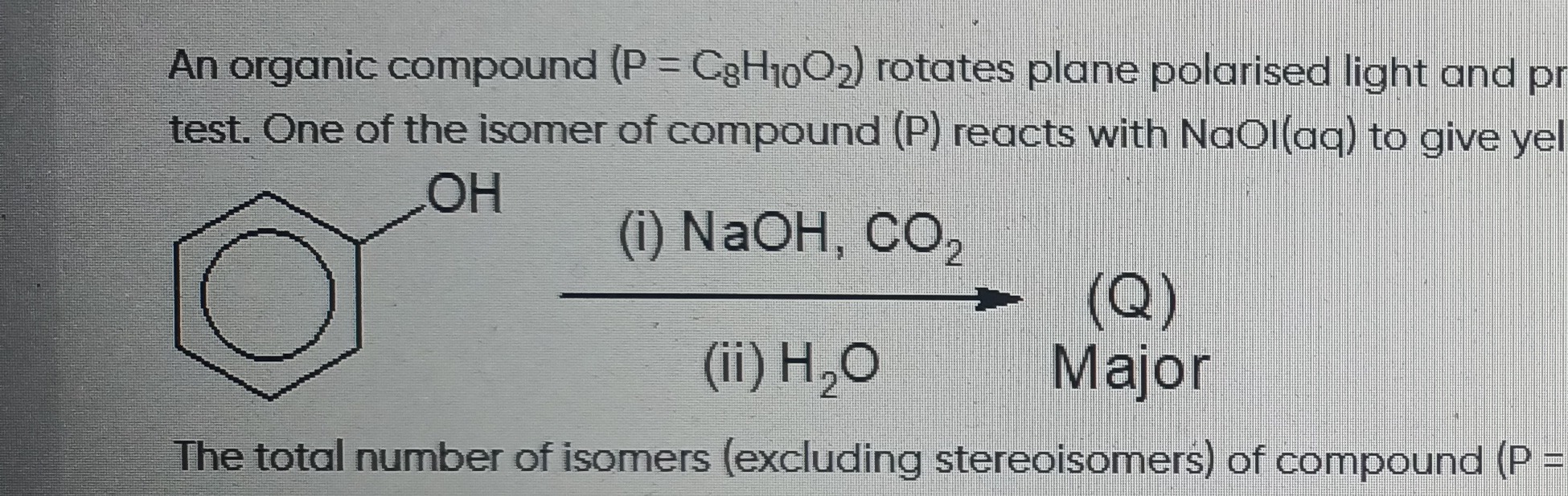 Visual representation for Organic Chemistry