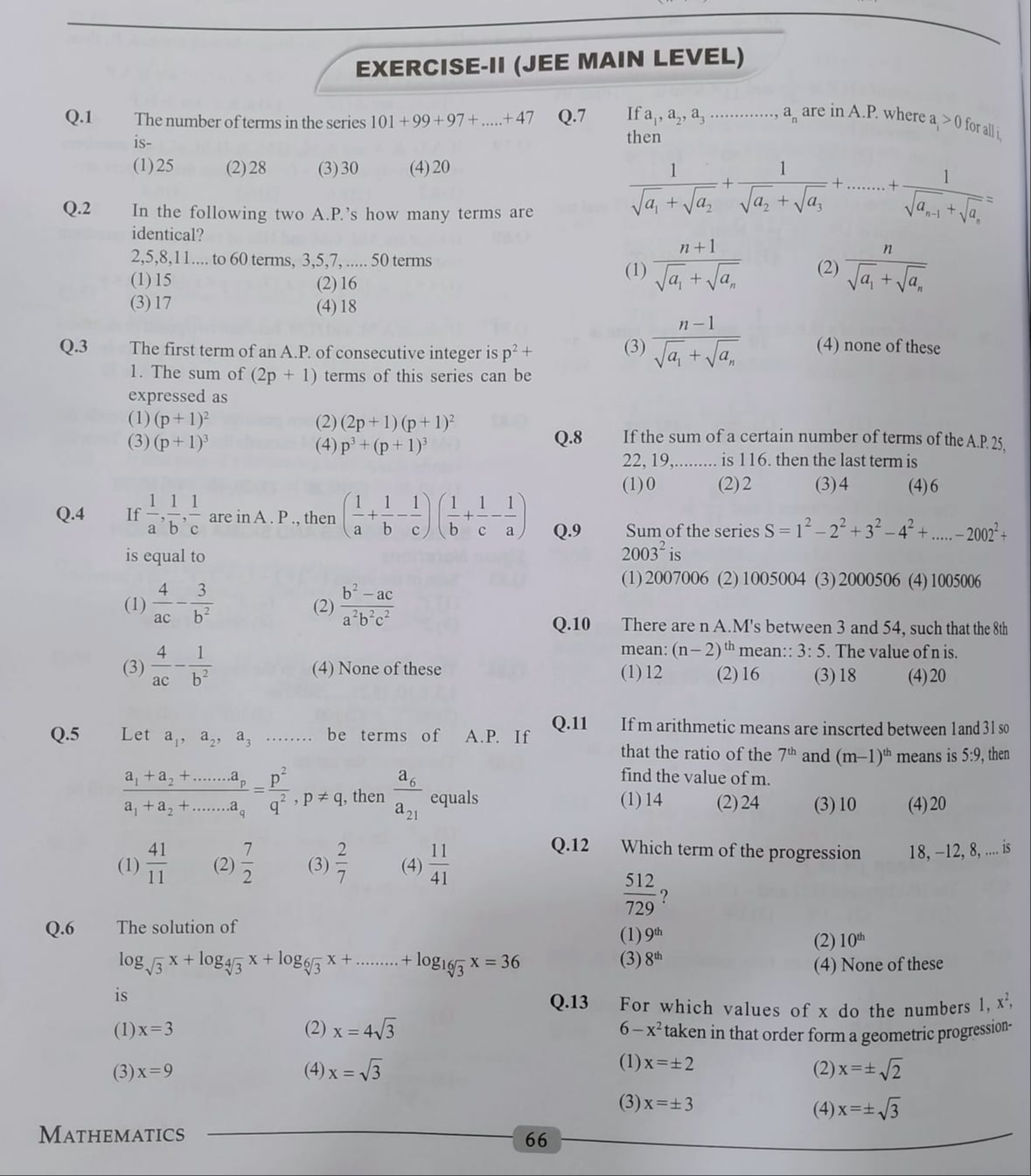 Visual representation for Mathematics
