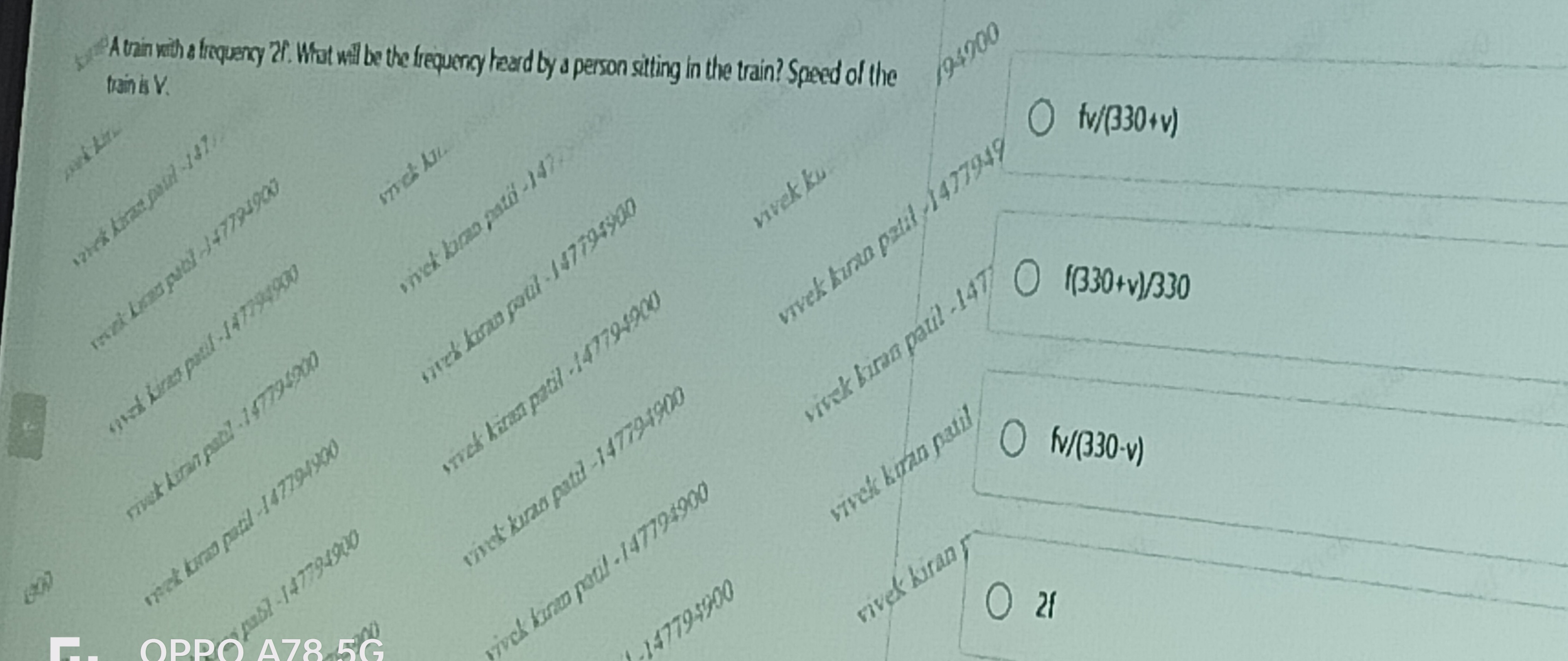 Visual representation for Physics