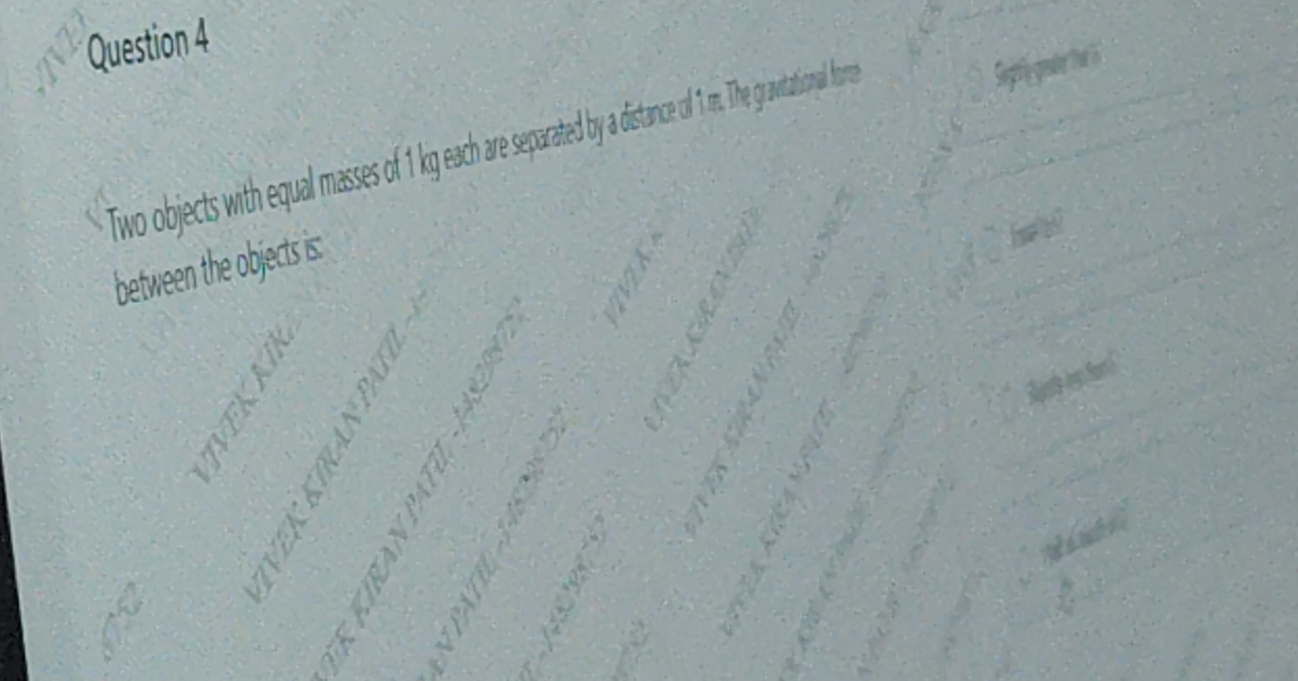 Visual representation for PHYSICS