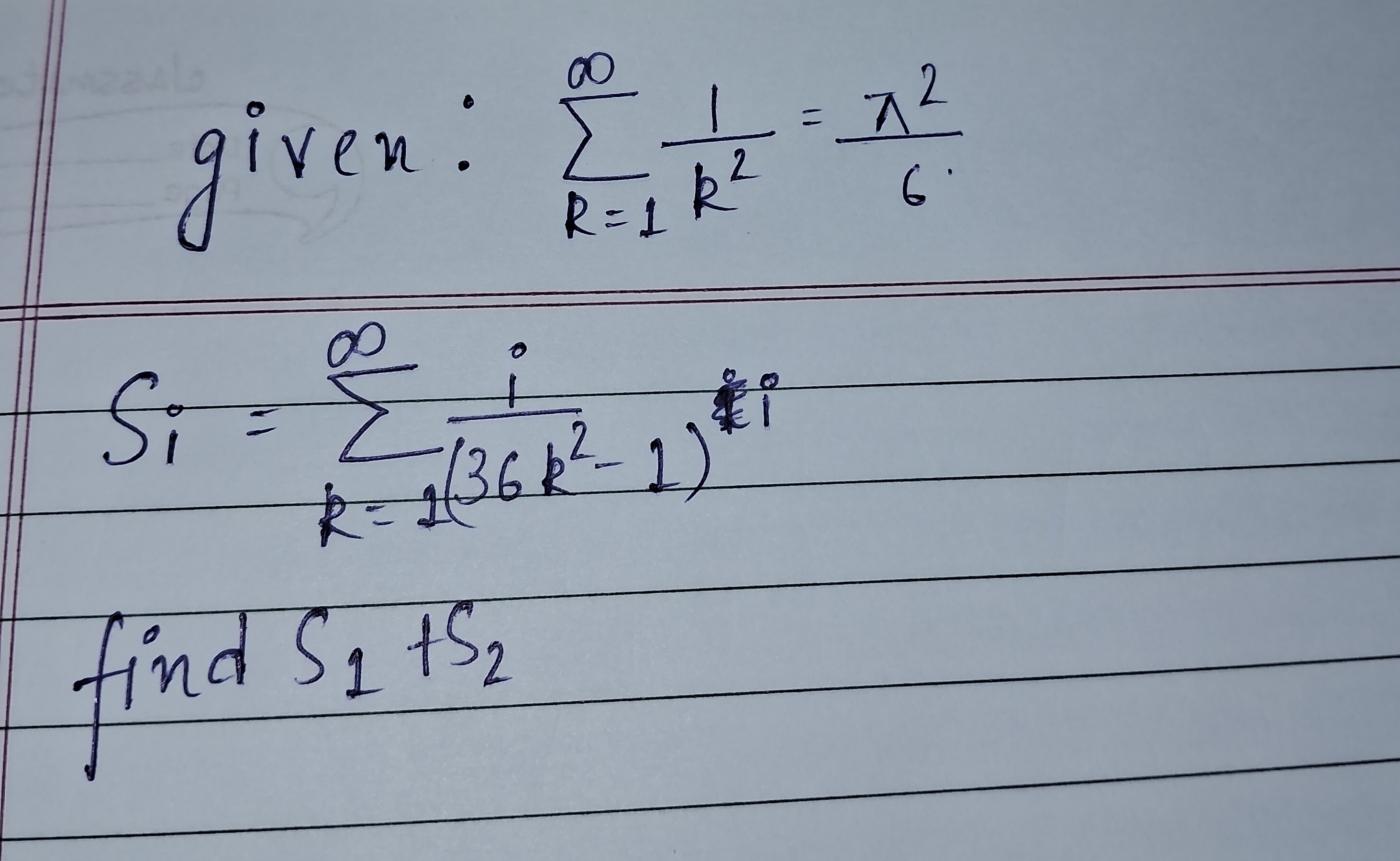 Visual representation for Mathematics