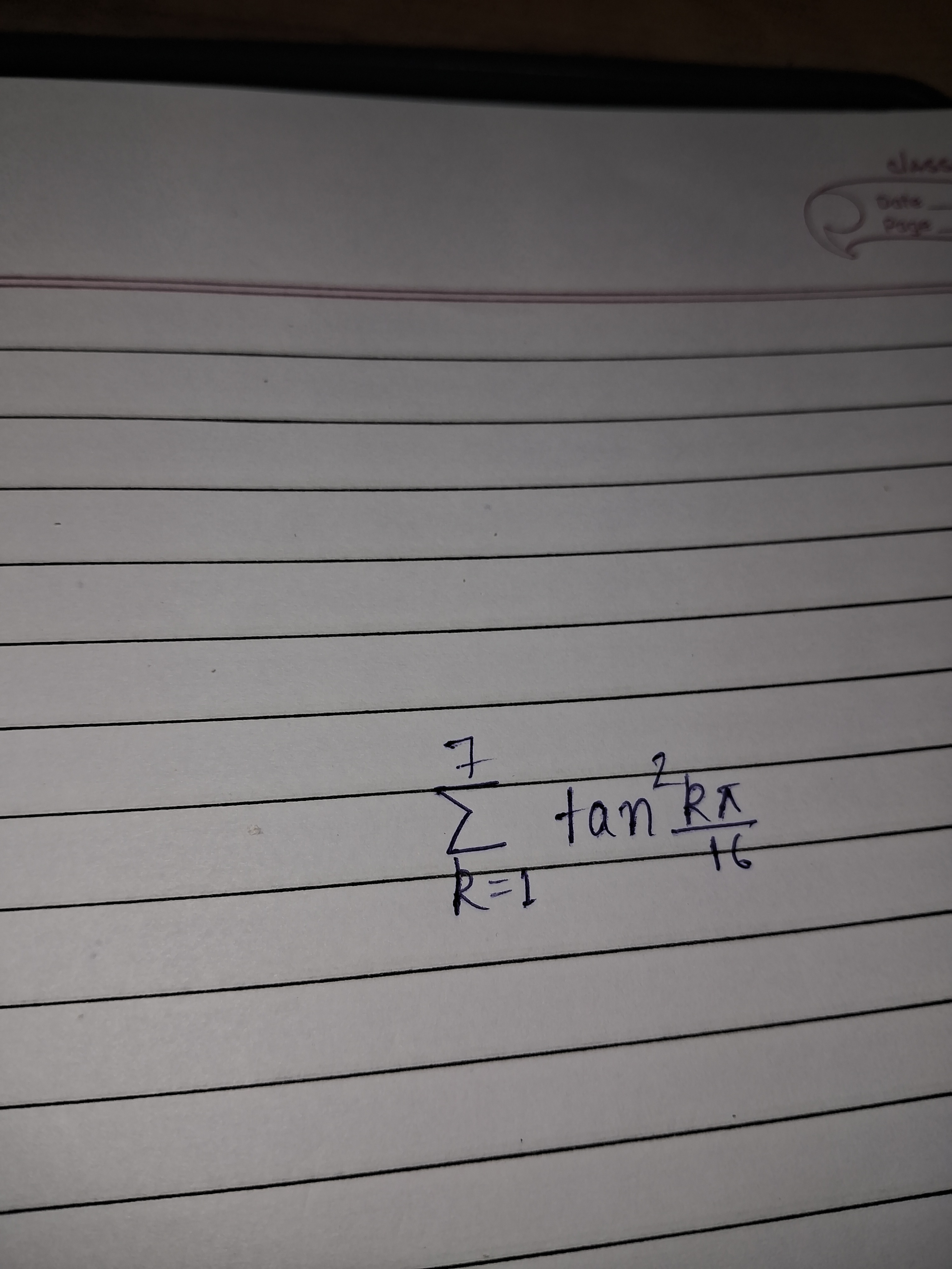 Visual representation for Mathematics
