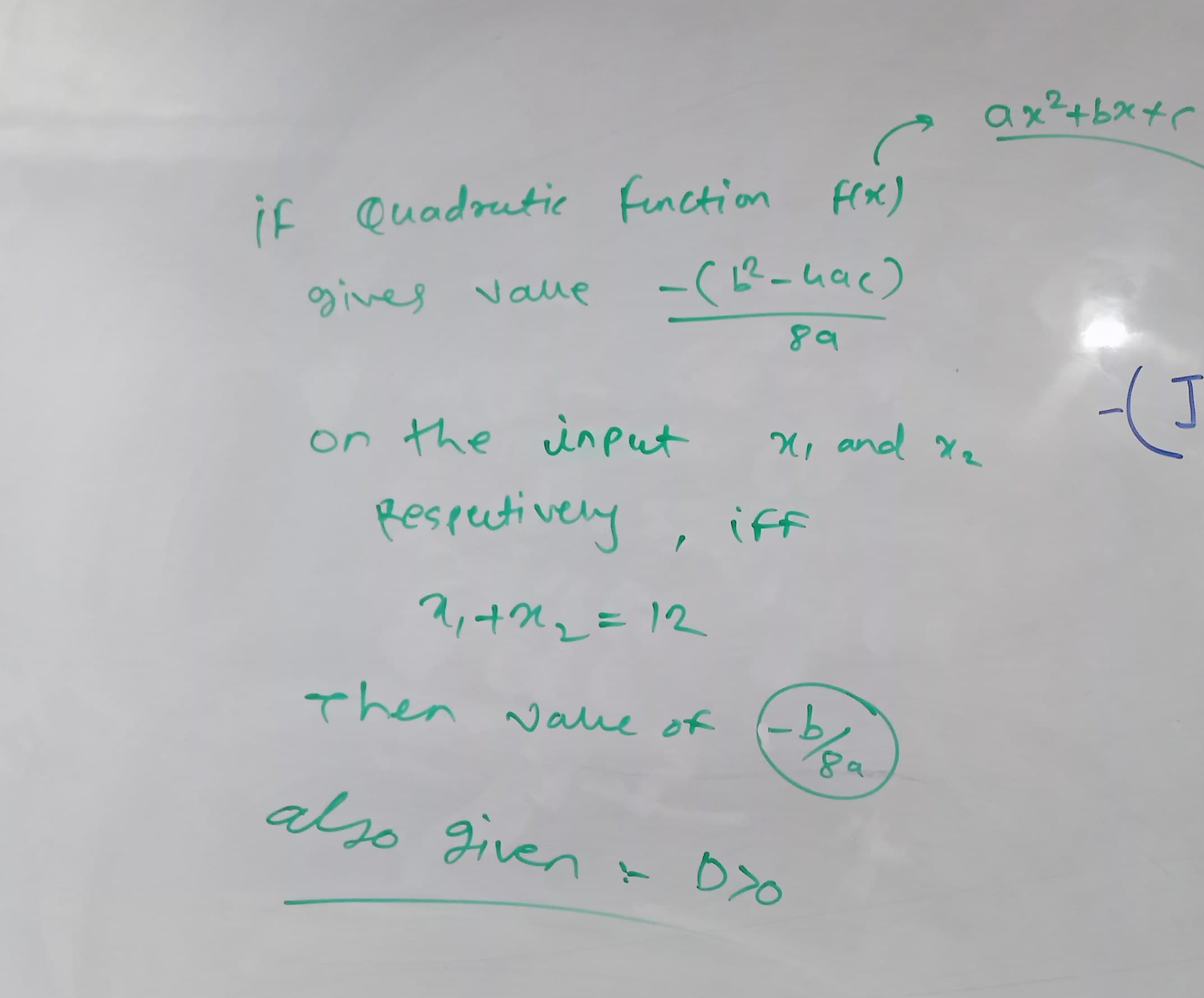 Visual representation for Mathematics