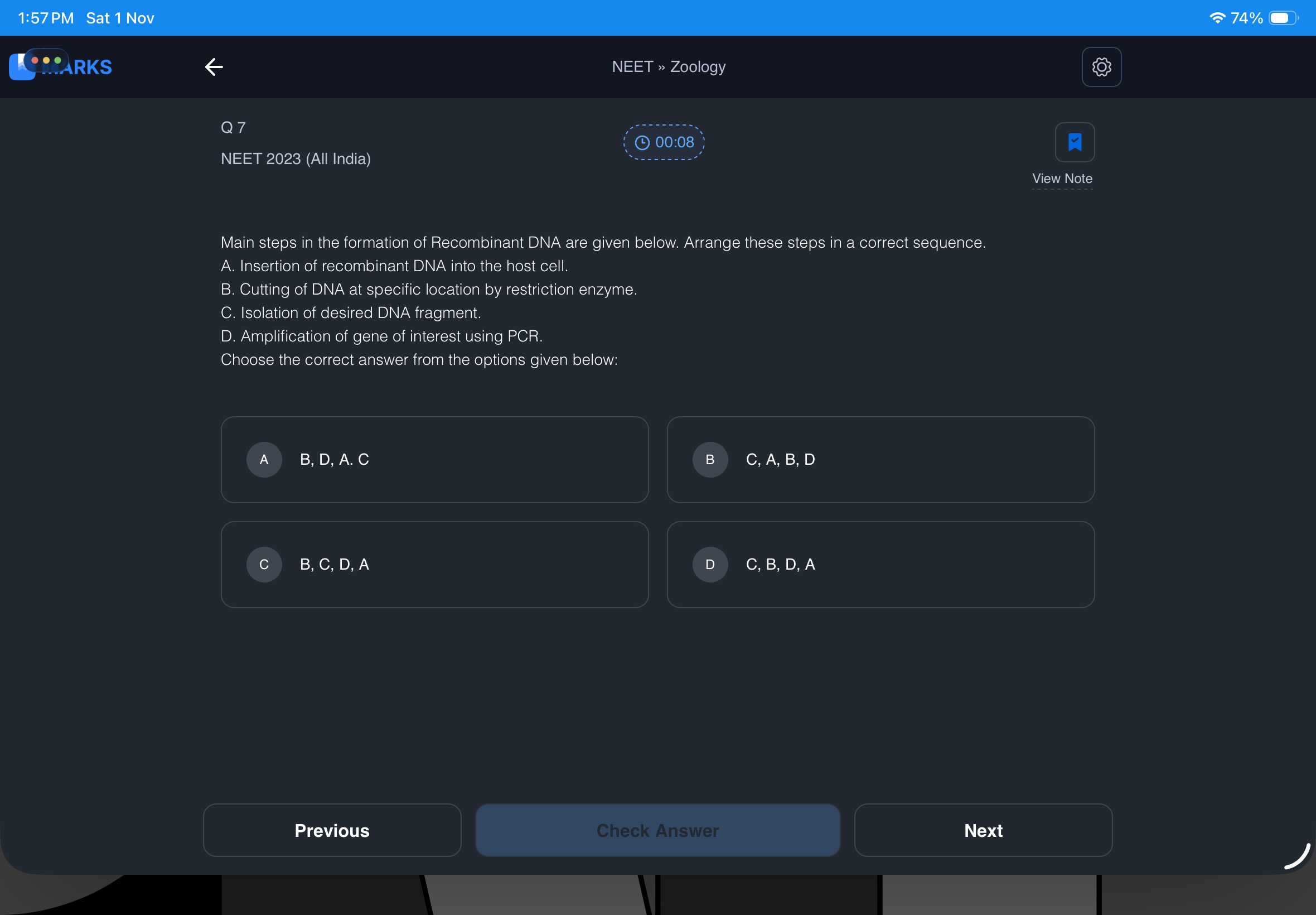 Visual representation for Zoology