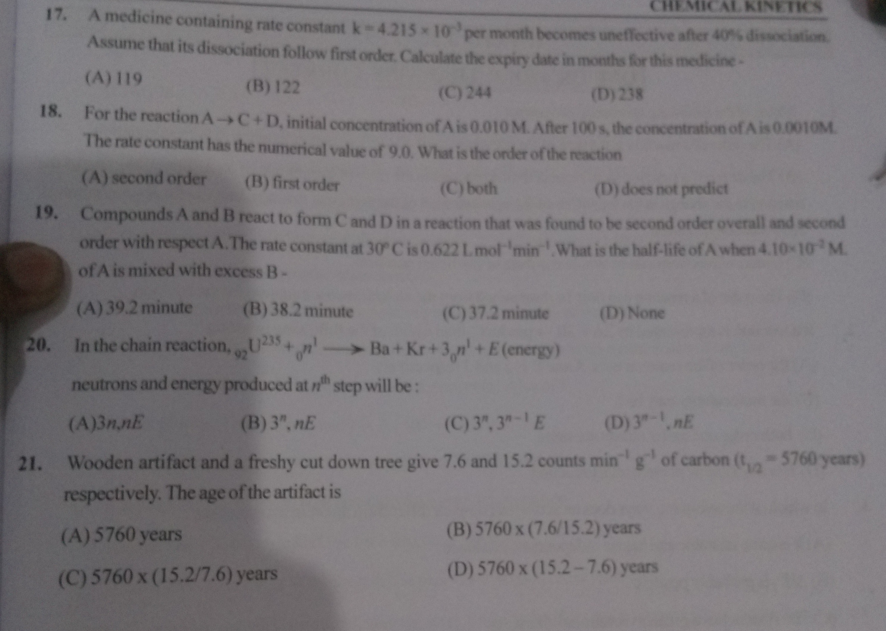 Visual representation for Chemistry