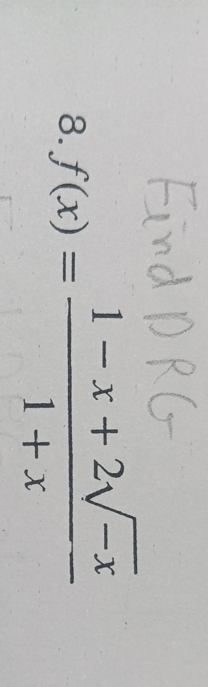 Visual representation for Mathematics