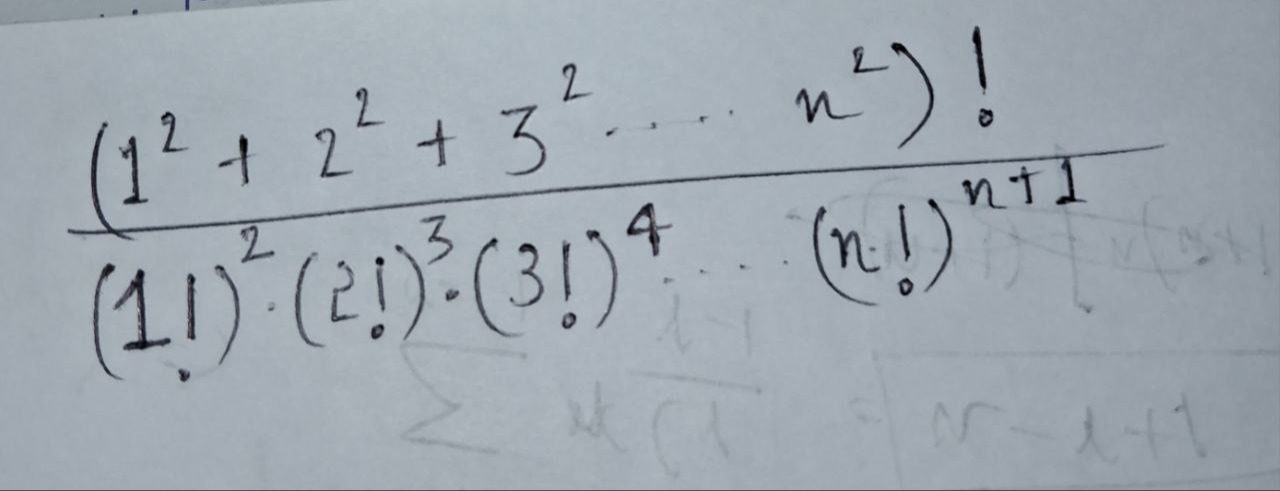 Visual representation for Mathematics