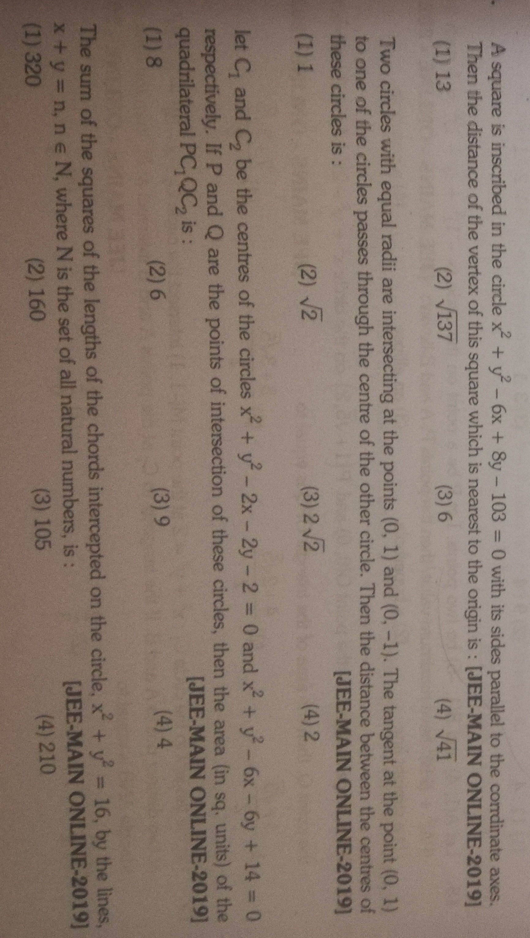 Visual representation for Mathematics