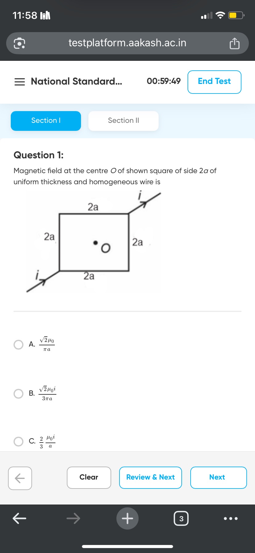 Visual representation for physics