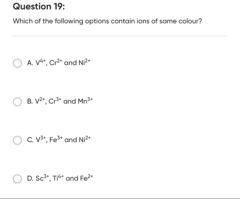 Visual representation for Chemistry