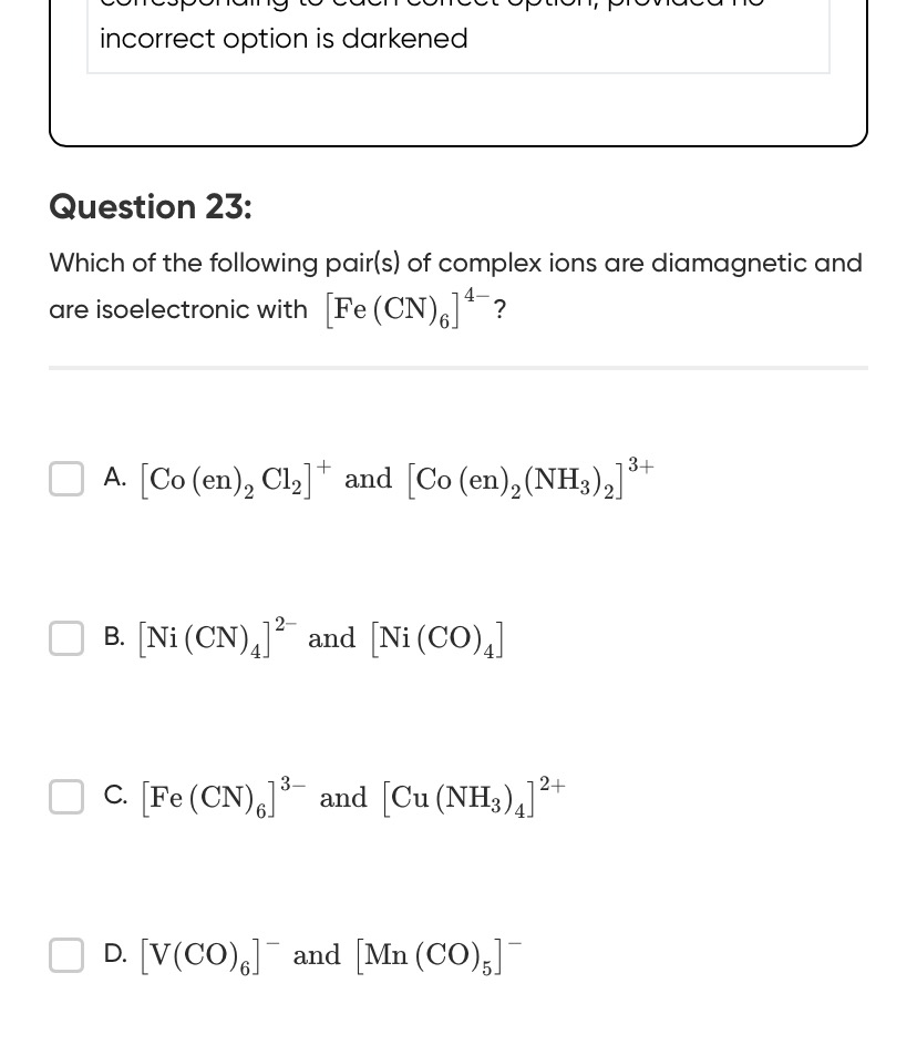 Visual representation for Chemistry