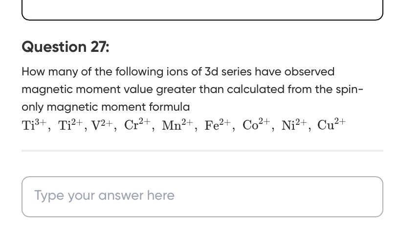 Visual representation for Chemistry
