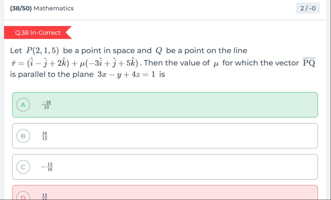 Visual representation for Mathematics
