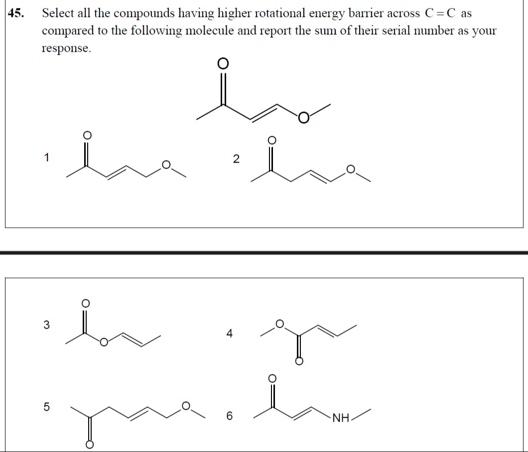 Visual representation for organic chemistry