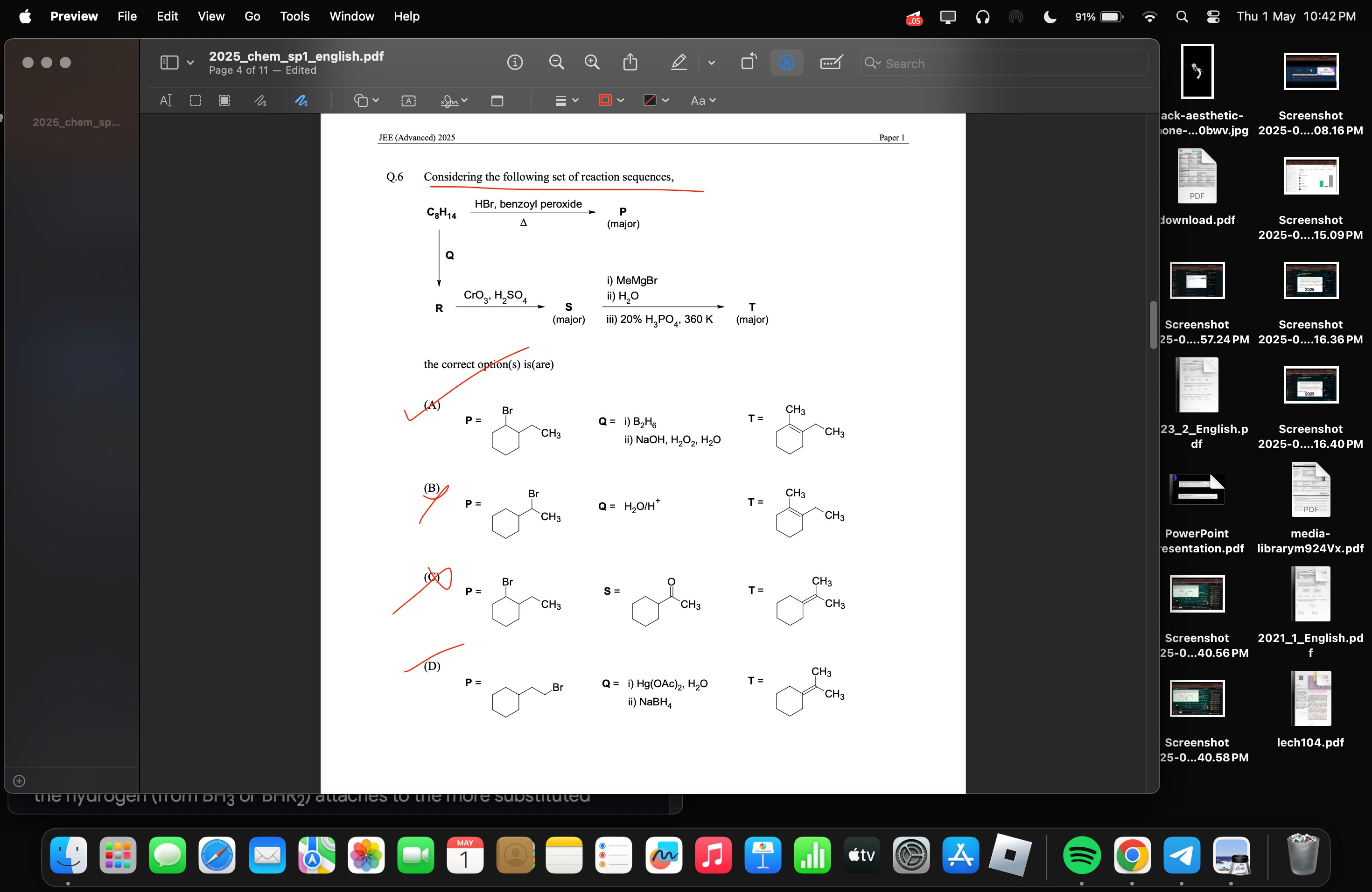 Visual representation for organic chemistry