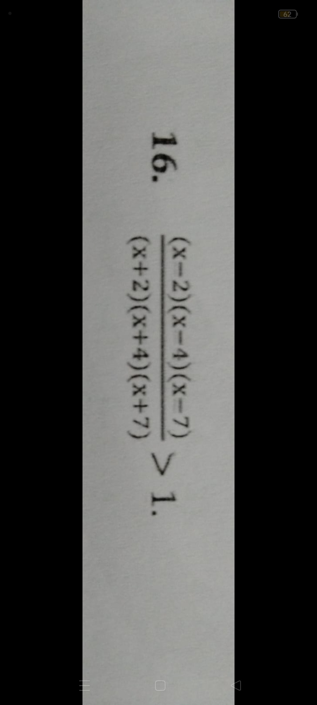 Visual representation for mathematics