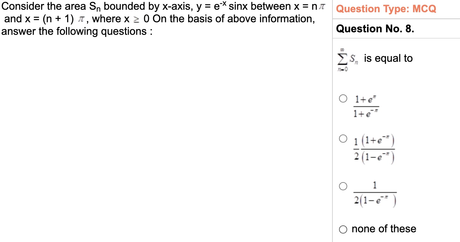 Visual representation for Mathematics