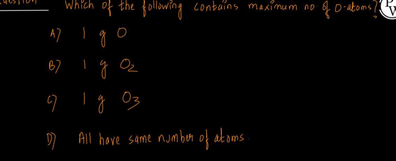Visual representation for Chemistry