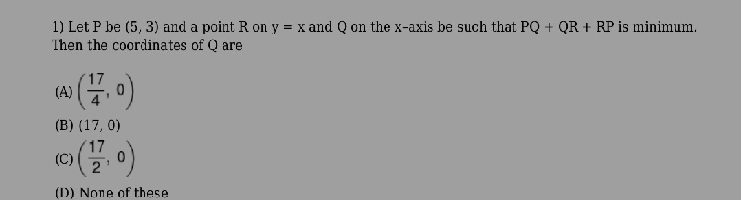 Visual representation for Mathematics
