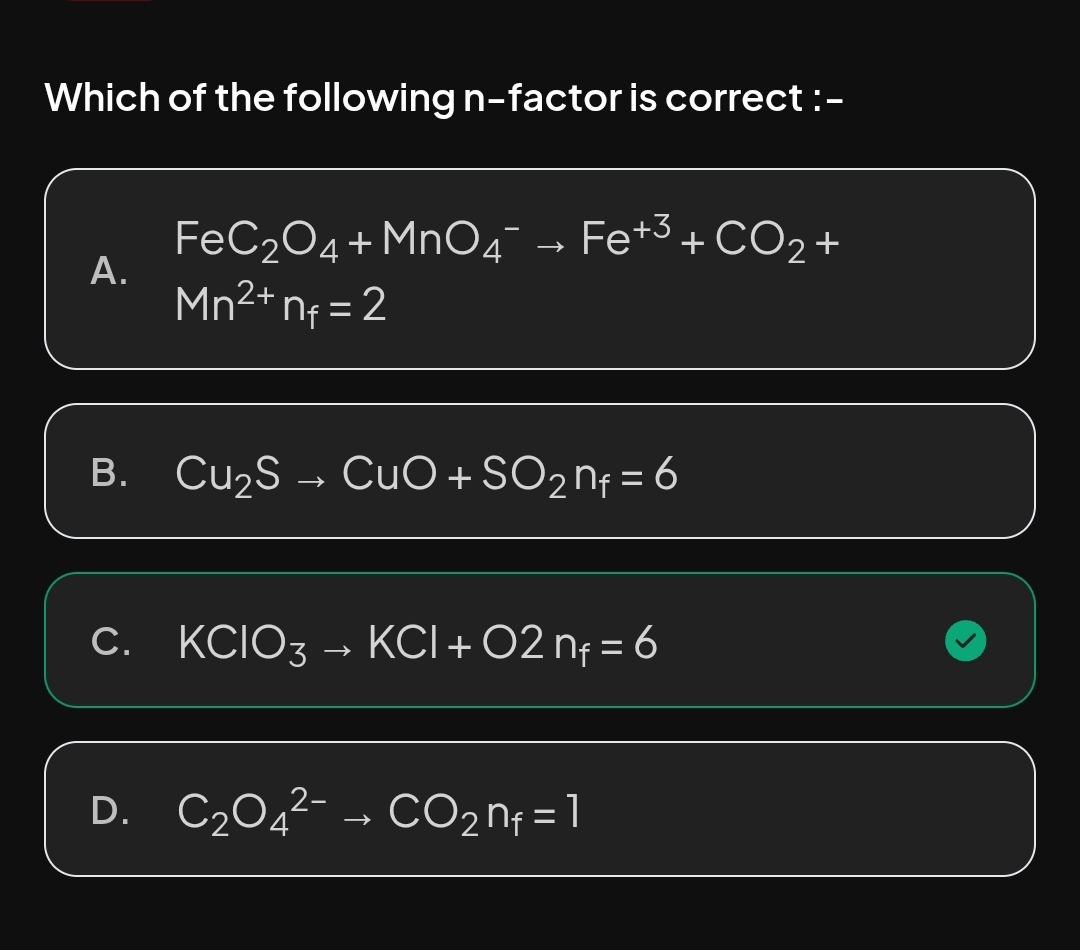 Visual representation for Chemistry