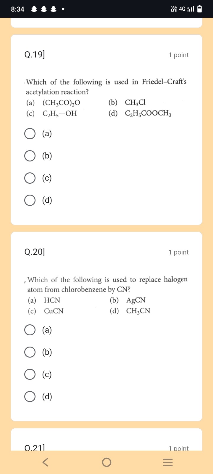 Visual representation for Chemistry