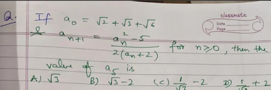 Visual representation for Mathematics