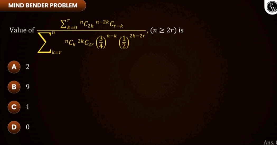 Visual representation for Combinatorics