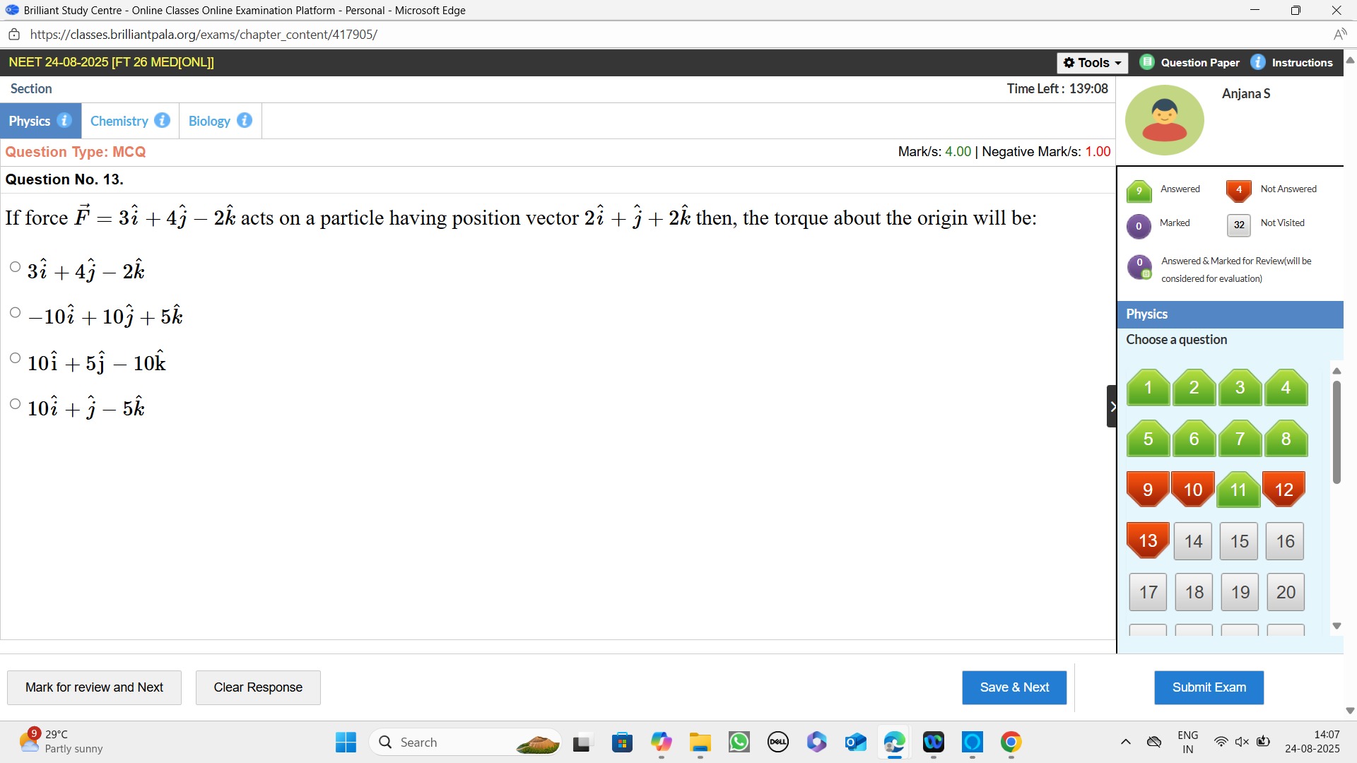 Visual representation for Physics