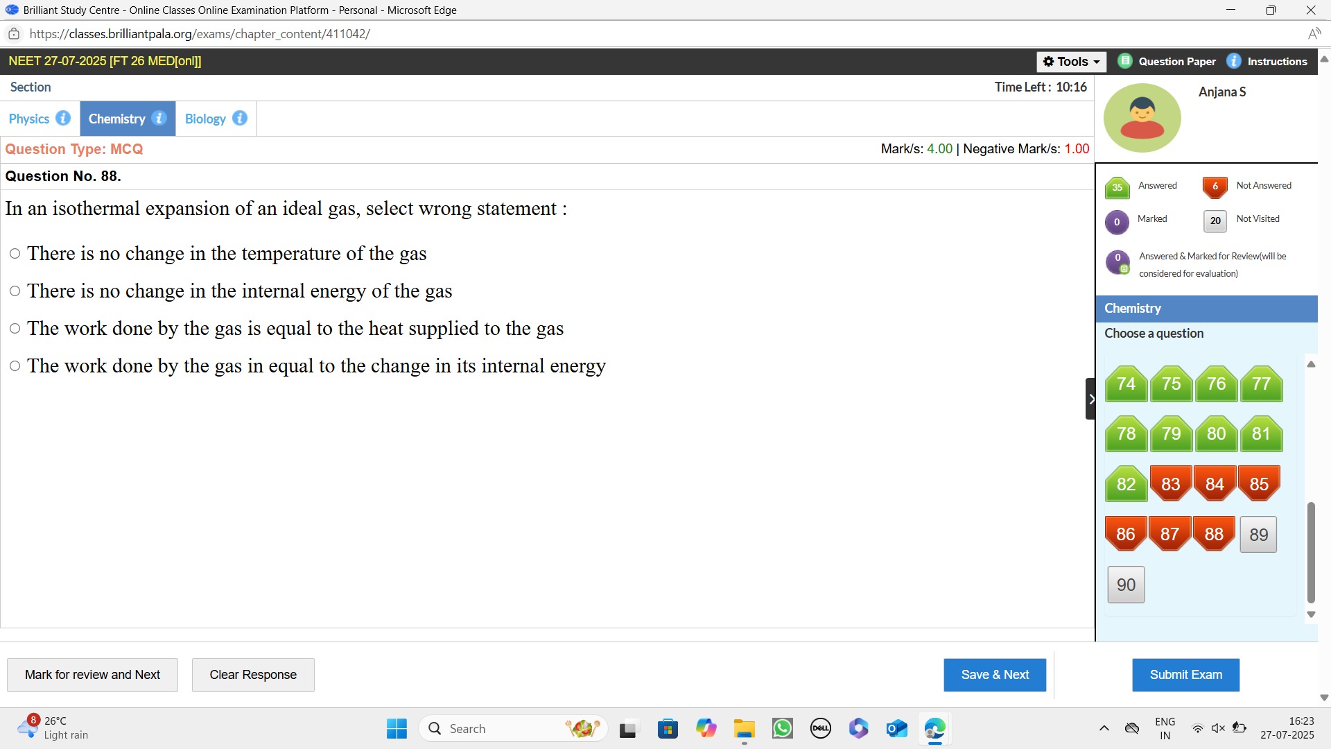 Visual representation for Physics