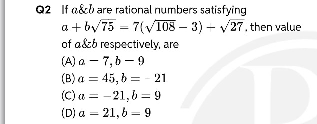 Visual representation for Mathematics
