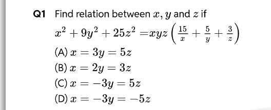 Visual representation for Mathematics